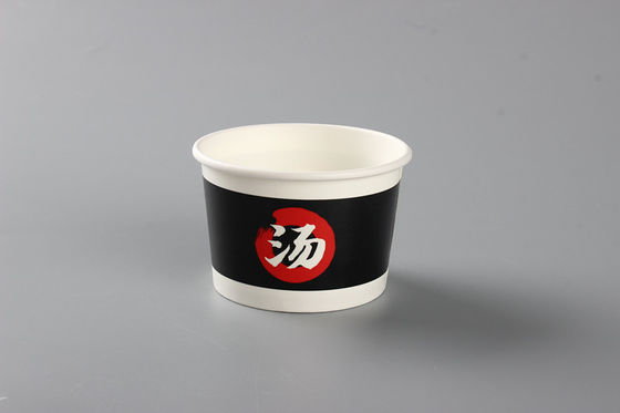 Take Out Paper Bowl 930ml Single PE Coated Tableware Paper Takeaway Bowl TUV