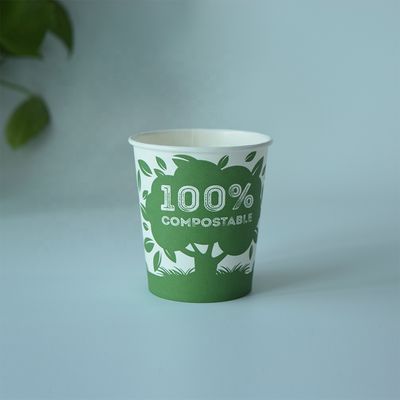 3oz 75ML Single Wall Paper Cup Single PE Paper Cup Customized Logo