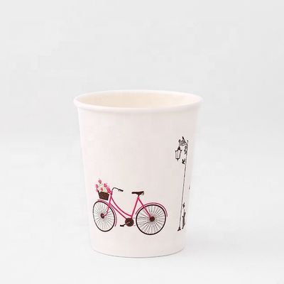 8oz Single Wall Paper Cup 300ml Pla Coated Eco Friendly Biodegradable Takeaway Cups