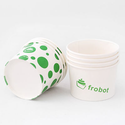 Multi Colors Custom Ice Cream Bowls 1100ml Sundae Bowls  With Lids