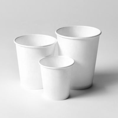 PLA Coating Paper Cup Single Wall 3.5oz 85ml Pla Cold Cups Biodegradable