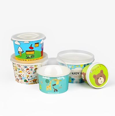 Food Grade Packaging Paper Bowl 650ml Single Wall Salad Bowl Kraft