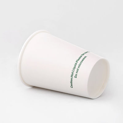 Disposable Single Cold Drink Paper Cup 7oz 210ml Plastic Free Coated Single Wall Cups