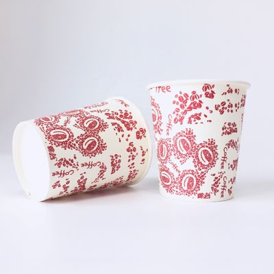 Eco-friendly Healthy Plastic-Free Coated Single Paper Cup 270 Ml 9.5oz Printable