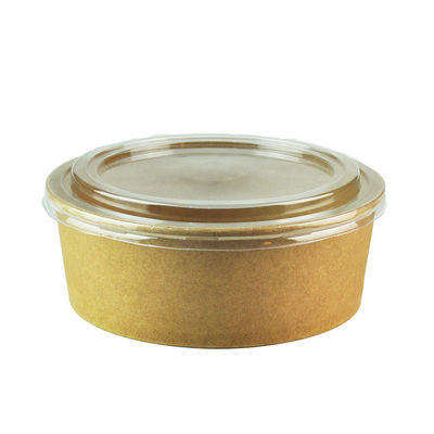 860ml Cardboard Paper Bowl Salad Bowl Single Small Paper Soup Bowls