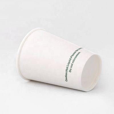 430ml 12oz Single Wall Paper Cup Double PE Coating Coke Paper Cups Compostable