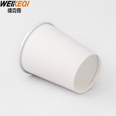 Custom Aluminium foil Single Wall Paper Cups for hot tea