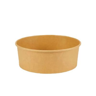 Soup Noodle Take Away Paper Bowl 930ml Round Salad Containers Meal Prep